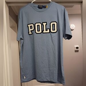 Polo by Ralph Lauren Sz M Men's Blue T-Shirt NWT W/ Defect